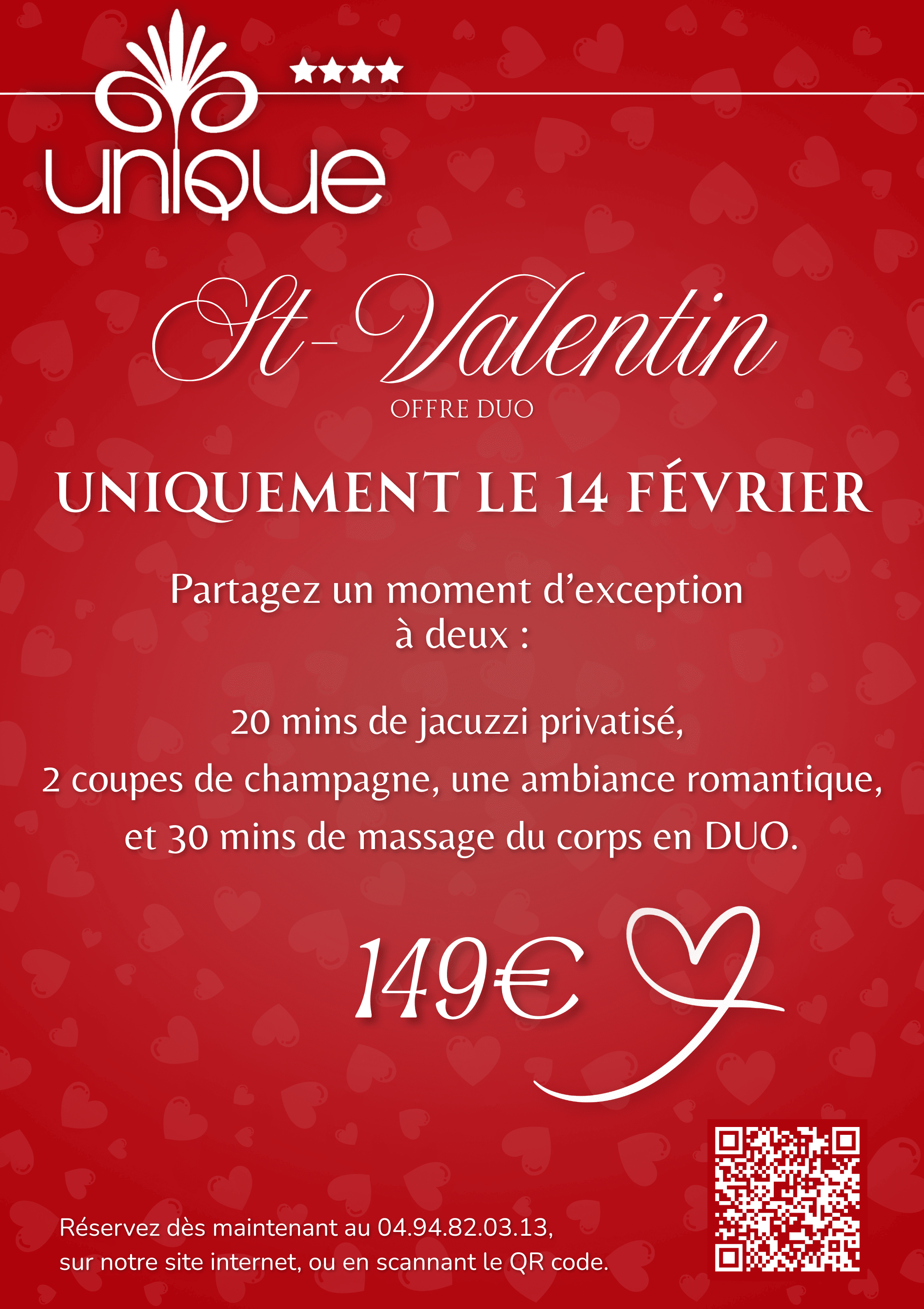 Offre Spéciale Saint Valentin