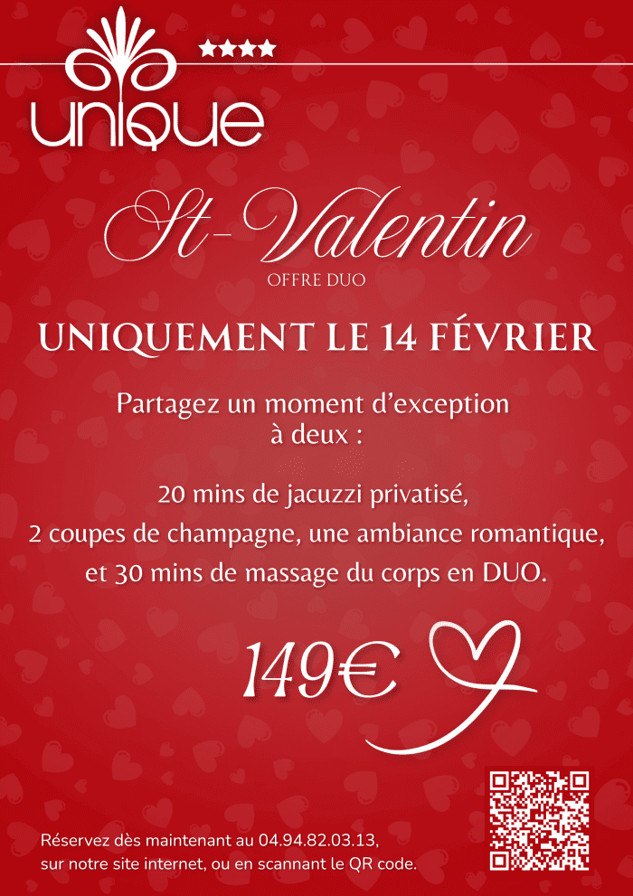 Offre Saint Valentin